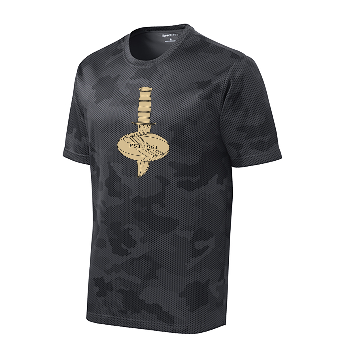Army West Point Rugby CamoHex Tee