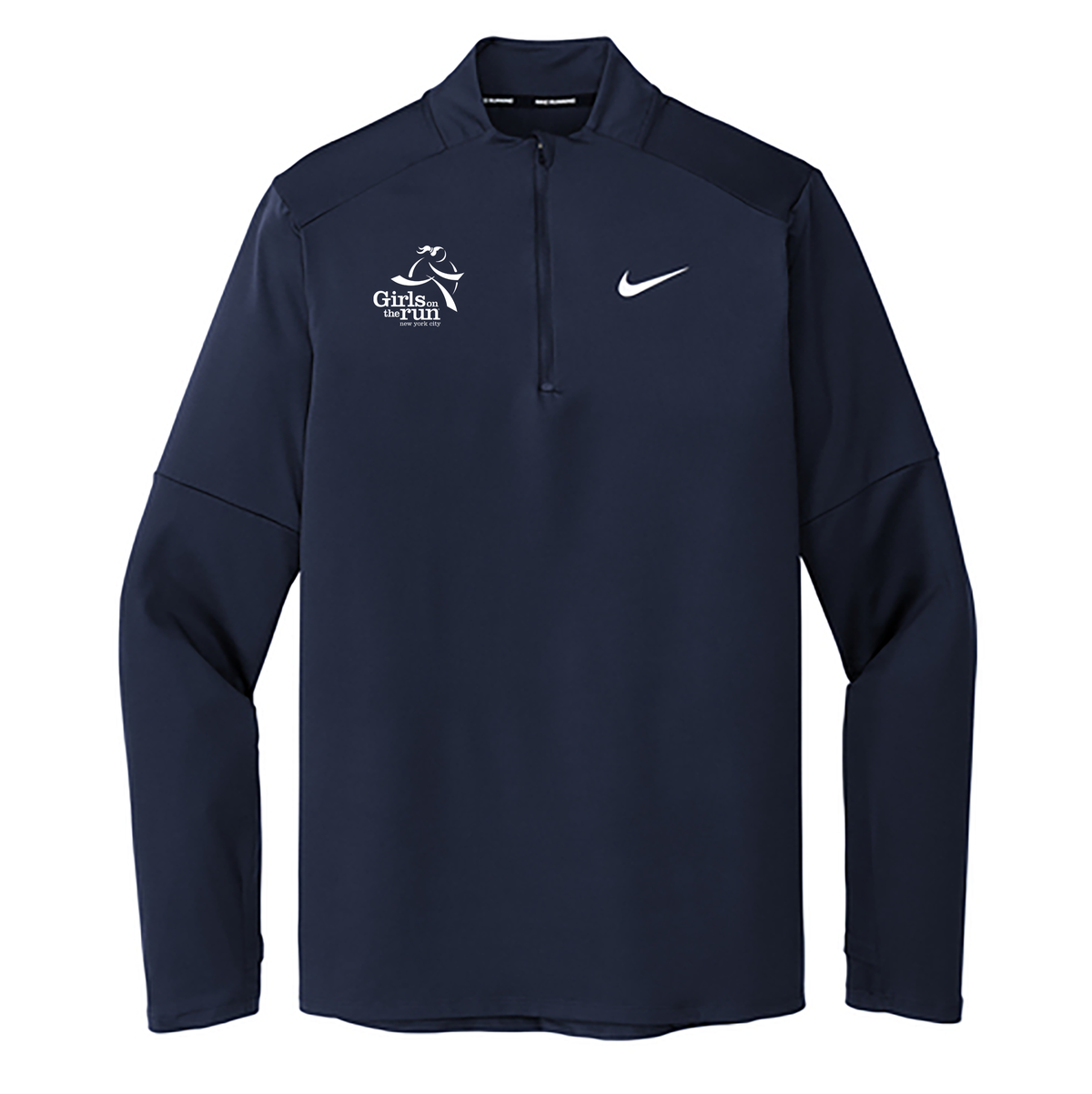 Girls on the Run NYC Nike Dri-Fit Element 1/2 Zip