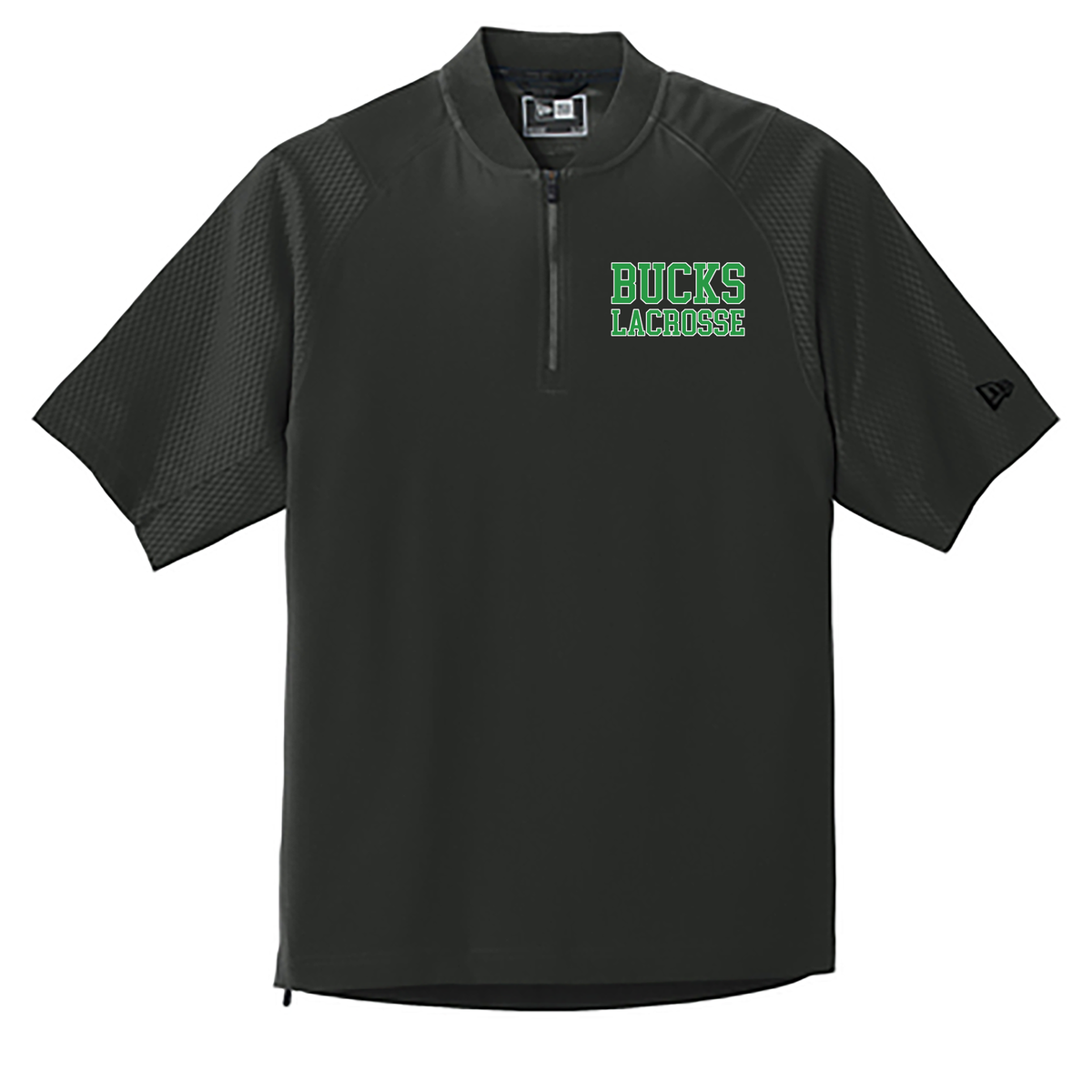 Carroll County Bucks Lacrosse New Era Cage Short Sleeve 1/4 Zip