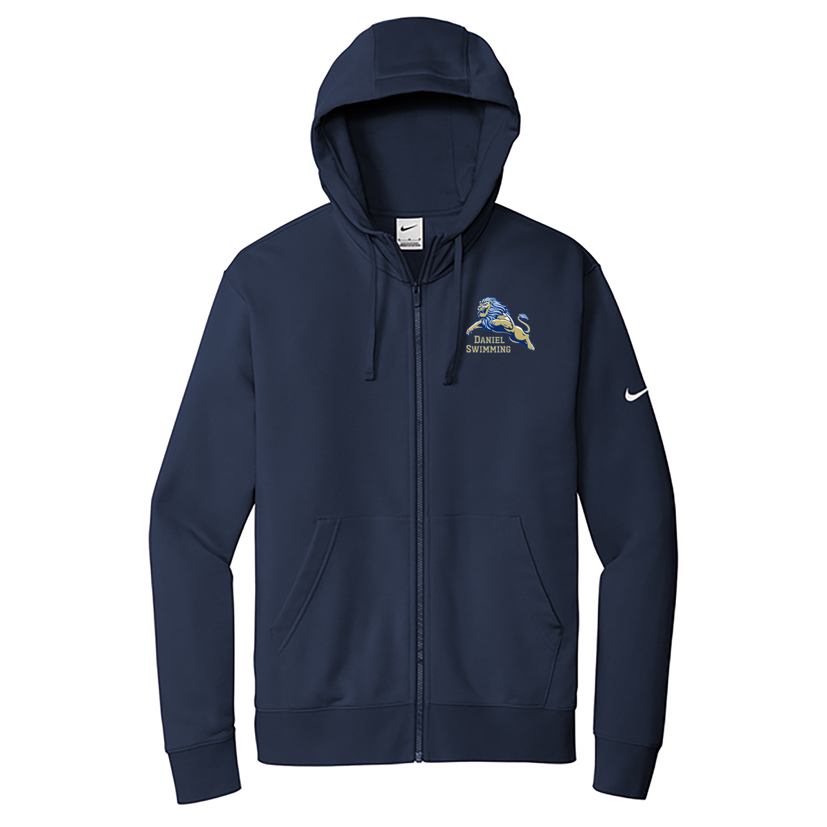 DW Daniel HS Swim Nike Club Fleece Full-Zip Hoodie