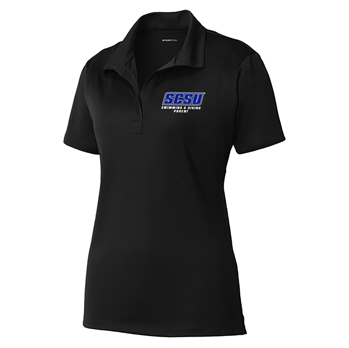 SCSU Swim and Dive Ladies Micropique Sport-Wick Polo