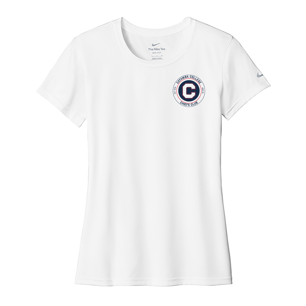Catawba College Chiefs Club Nike Ladies Swoosh Sleeve rLegend Tee