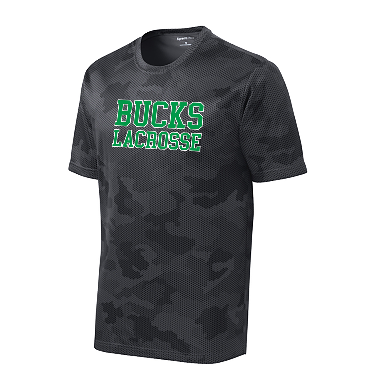 Carroll County Bucks Lacrosse CamoHex Tee