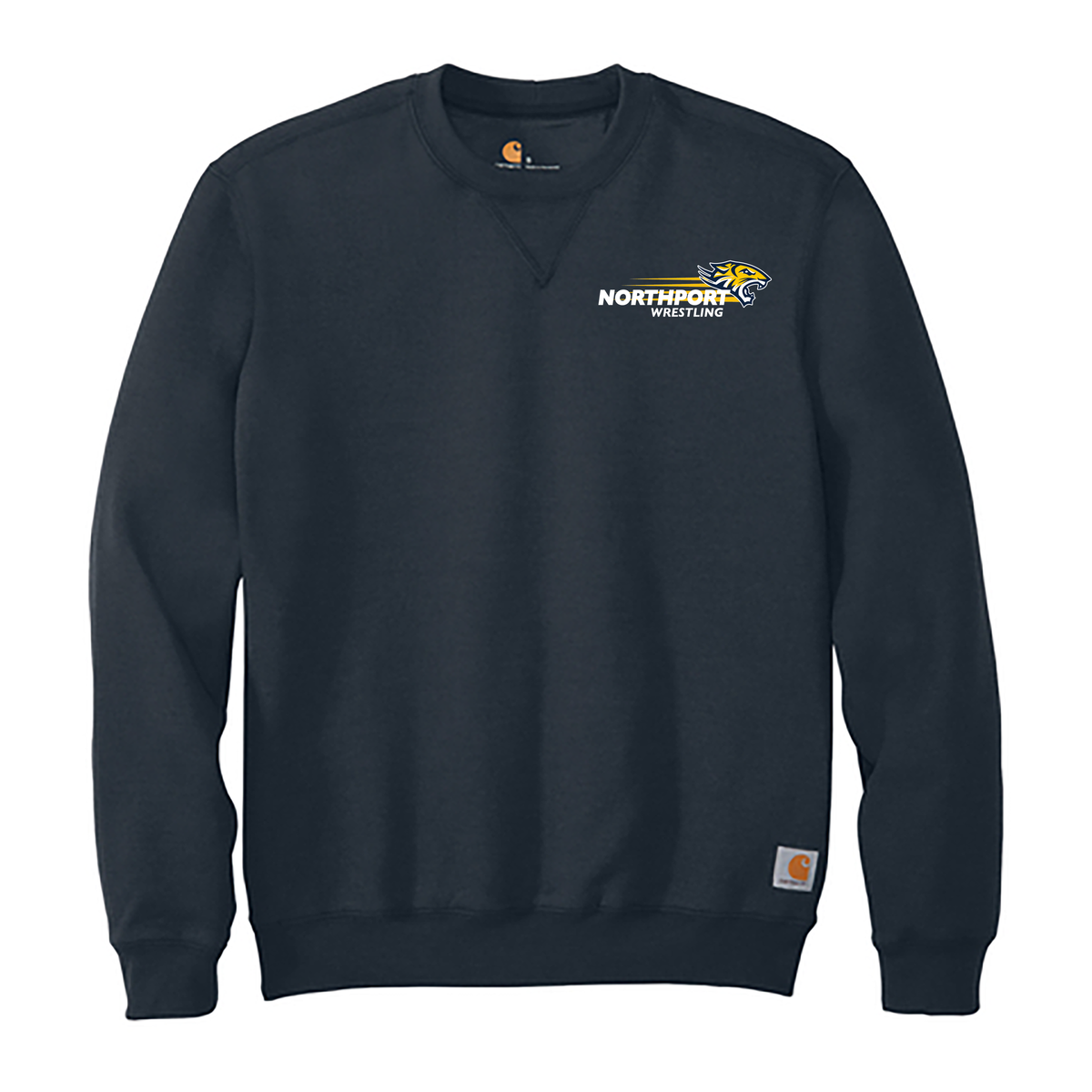 Northport Wrestling Carhartt Embroidered Midweight Crewneck