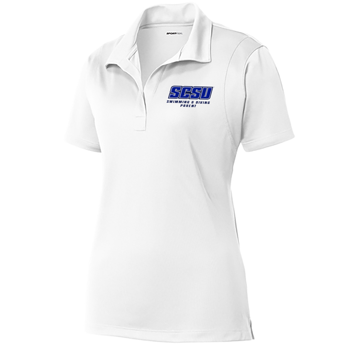 SCSU Swim and Dive Ladies Micropique Sport-Wick Polo