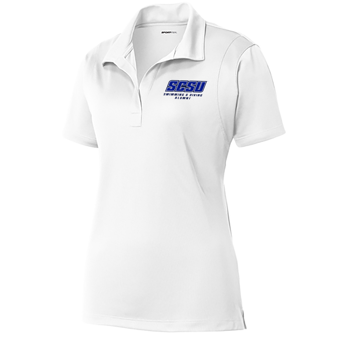 SCSU Swim and Dive Ladies Micropique Sport-Wick Polo