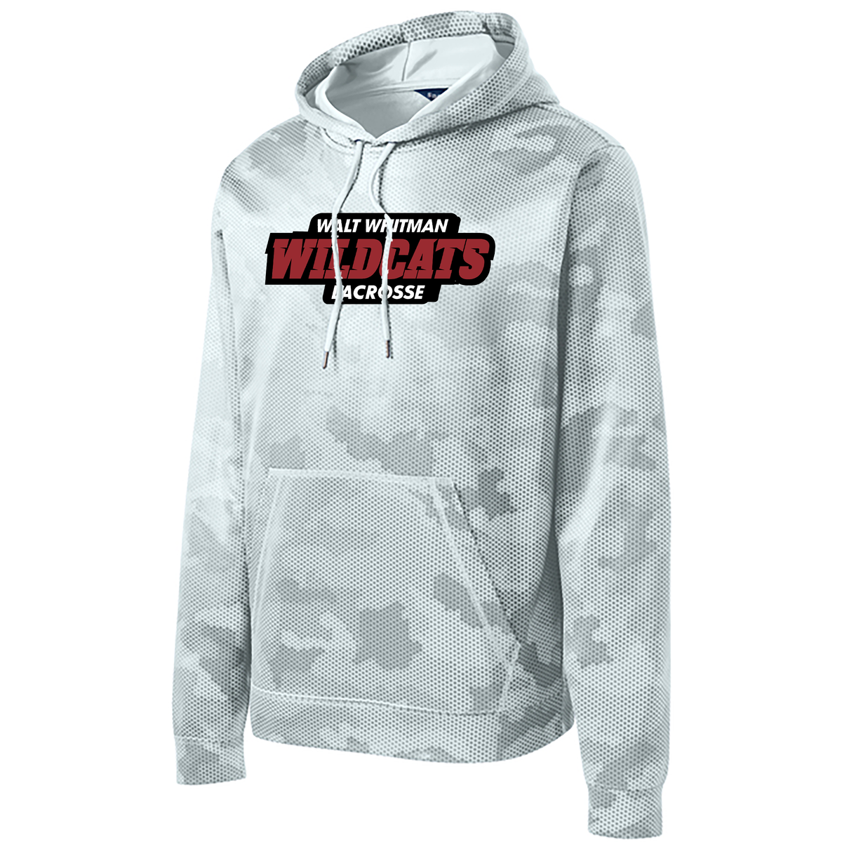 Whitman Lacrosse CamoHex Hoodie