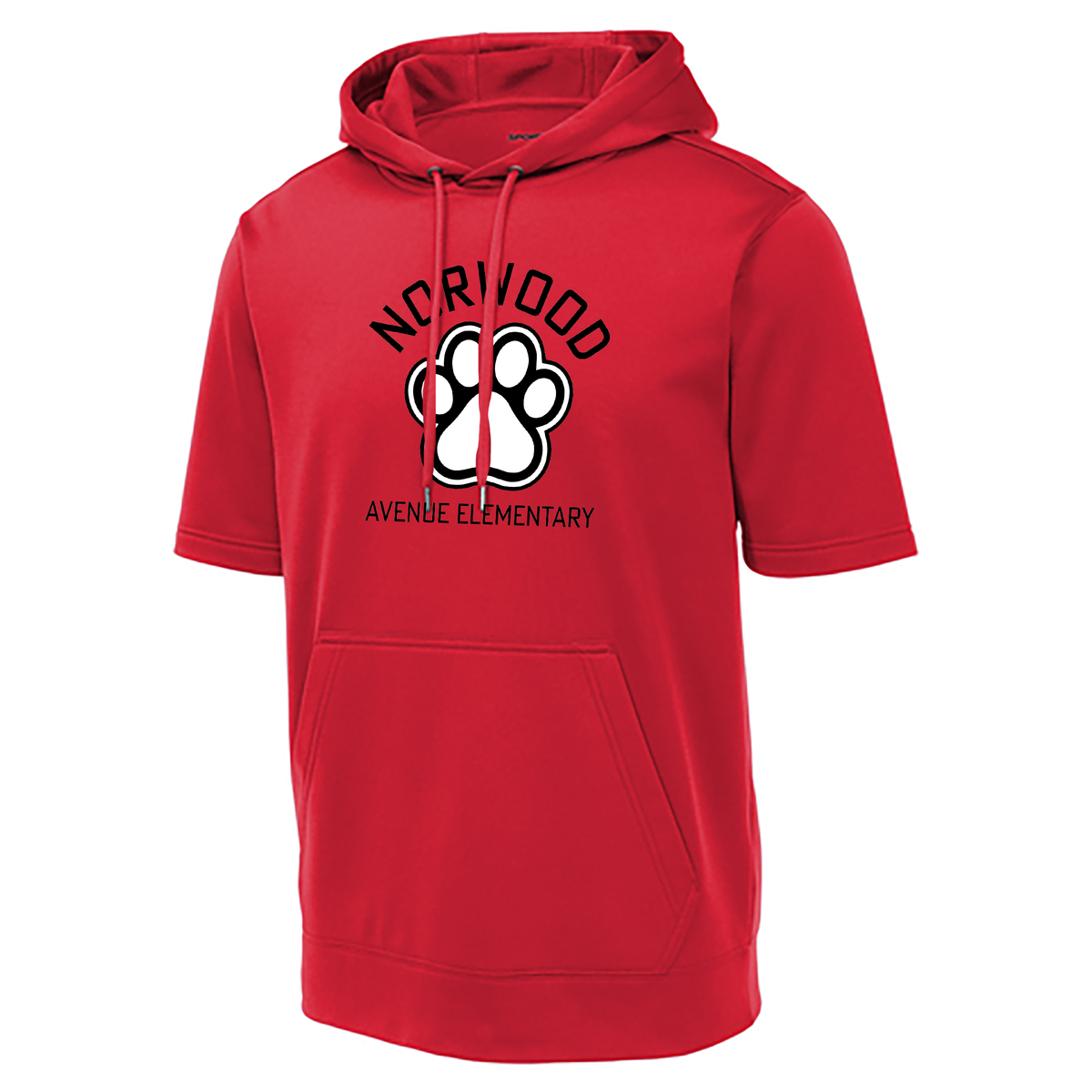 Norwood Ave. Elementary School Sport-Wick Fleece Short Sleeve Hoodie