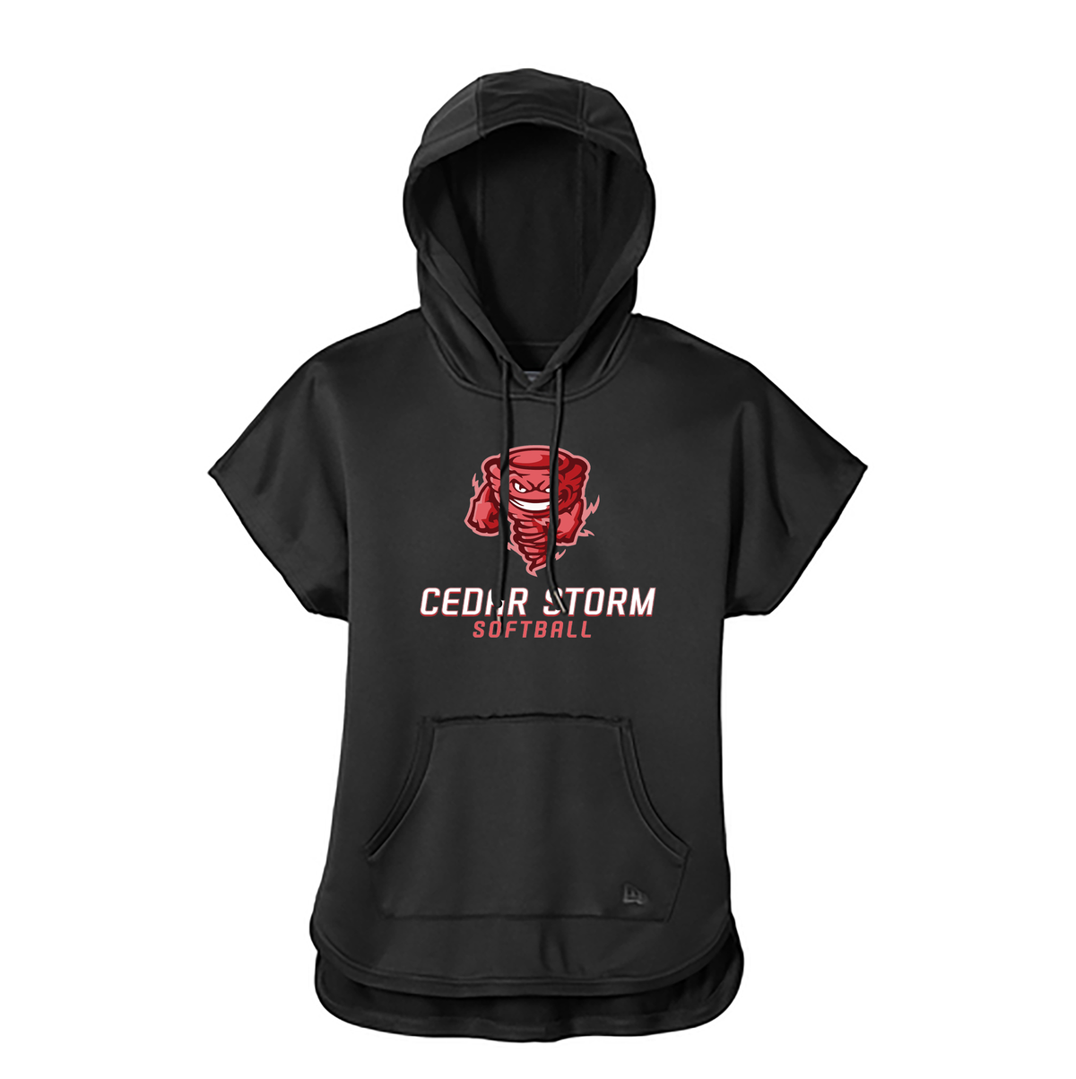 Cedar Storm Softball Women's Performance Short Sleeve Hoodie