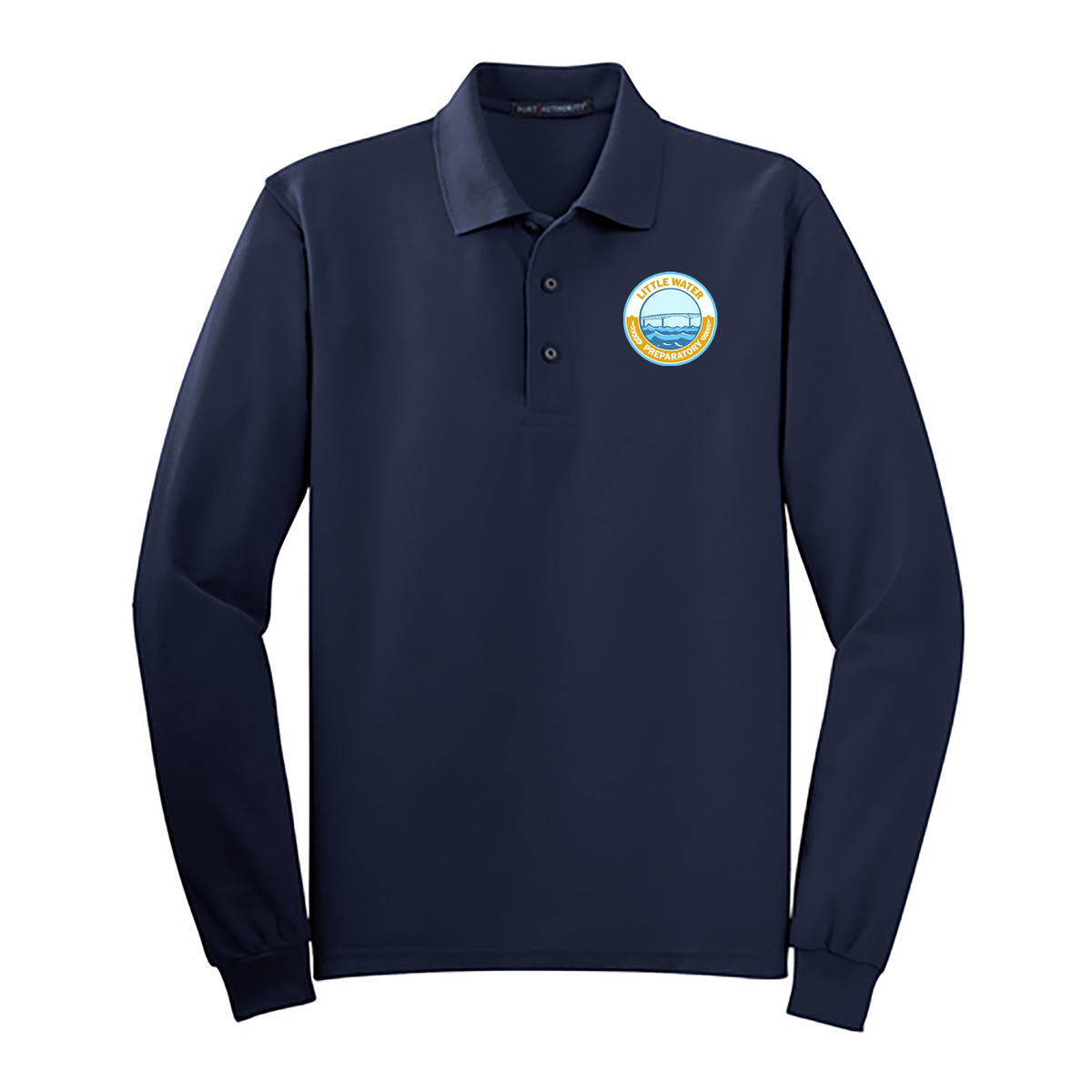 Little Water Prep Faculty Silk Touch Long Sleeve Polo