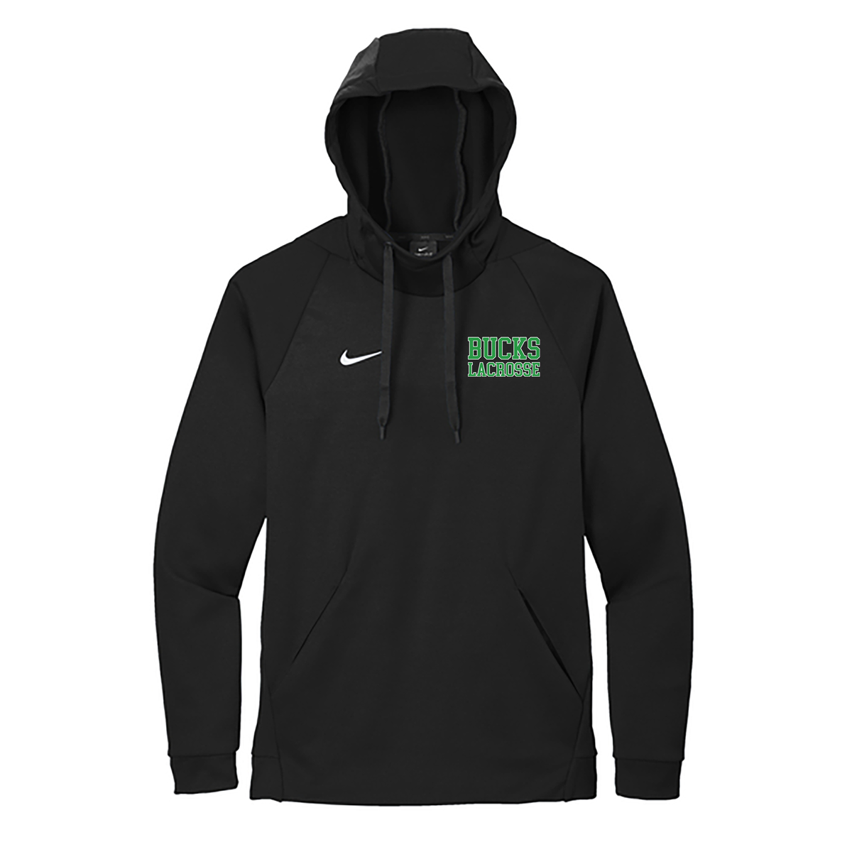 Carroll County Bucks Lacrosse Nike Therma-FIT Embroidered Hoodie