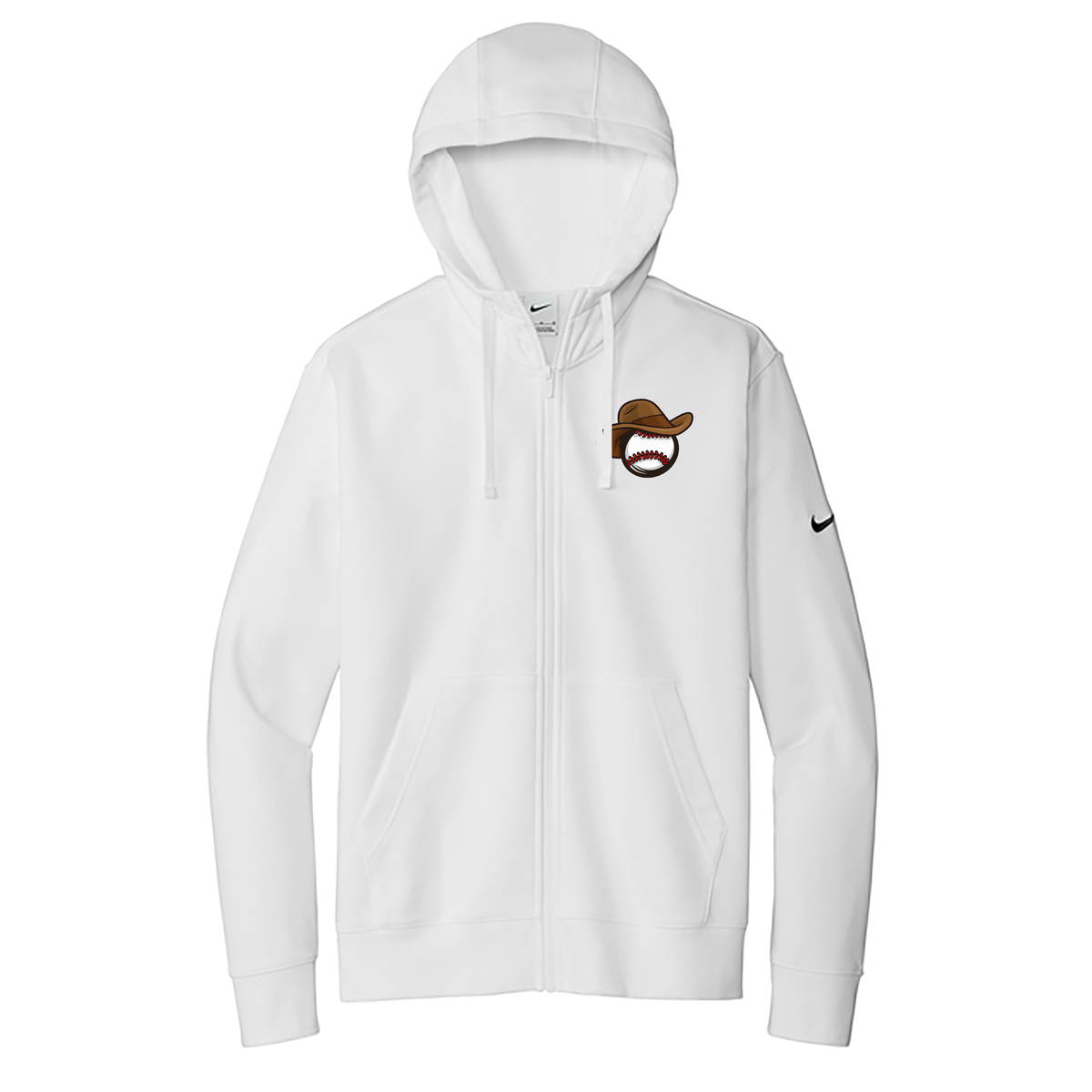 Caballeros Baseball Nike Club Fleece Full-Zip Hoodie