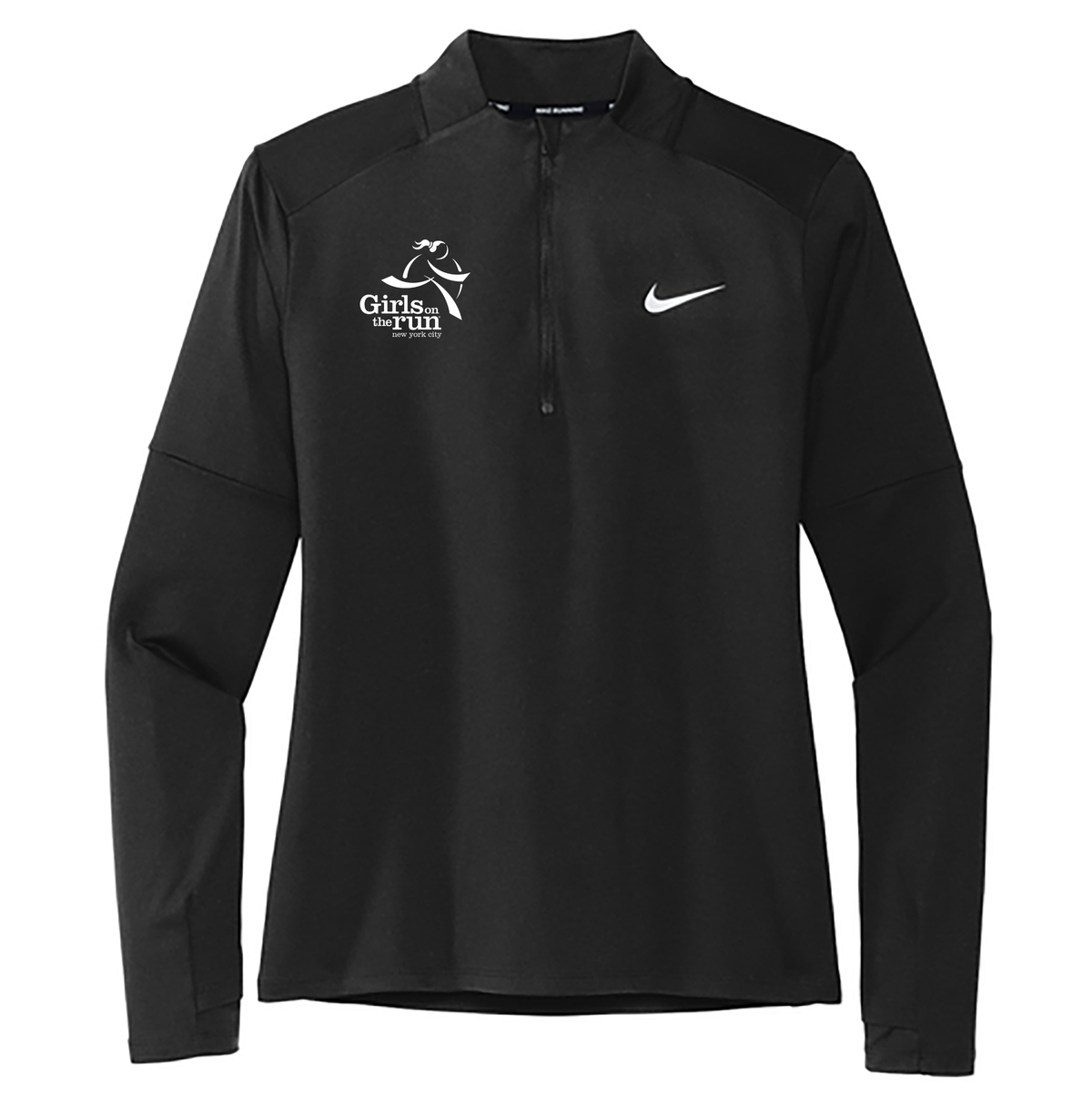 Girls on the Run NYC Ladies Nike Dri-Element 1/2 Zip