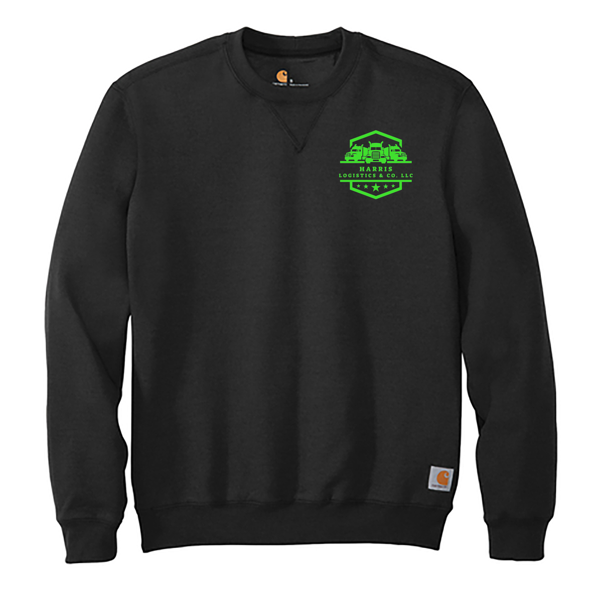 Harris Logistics Carhartt Embroidered Midweight Crewneck