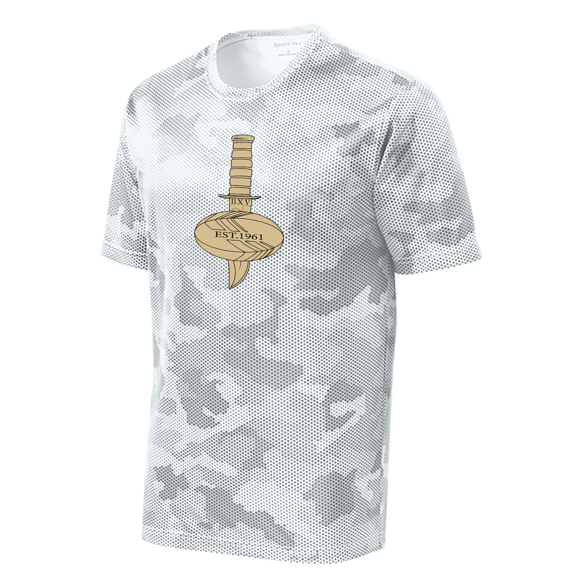 Army West Point Rugby CamoHex Tee