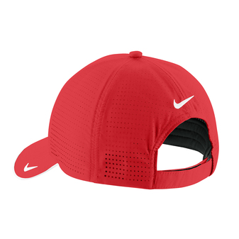 Boston University Lacrosse Nike Dri-FIT Swoosh Perforated Cap