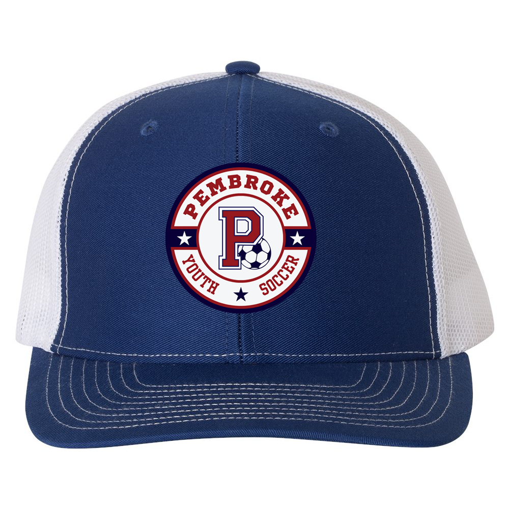 Pembroke Soccer Snapback Trucker Cap