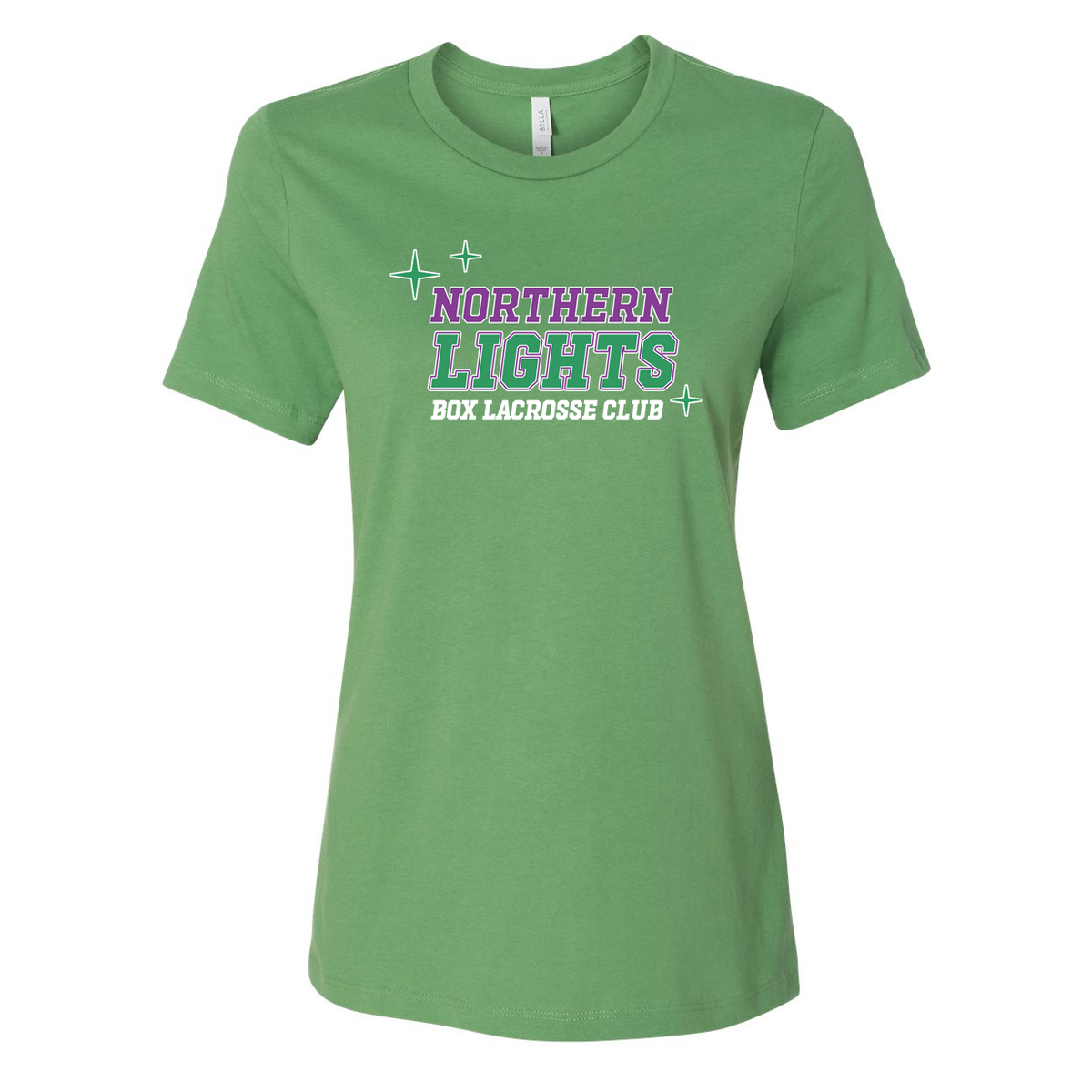 Northern Lights Box Lacrosse Women's Relaxed Fit Tee