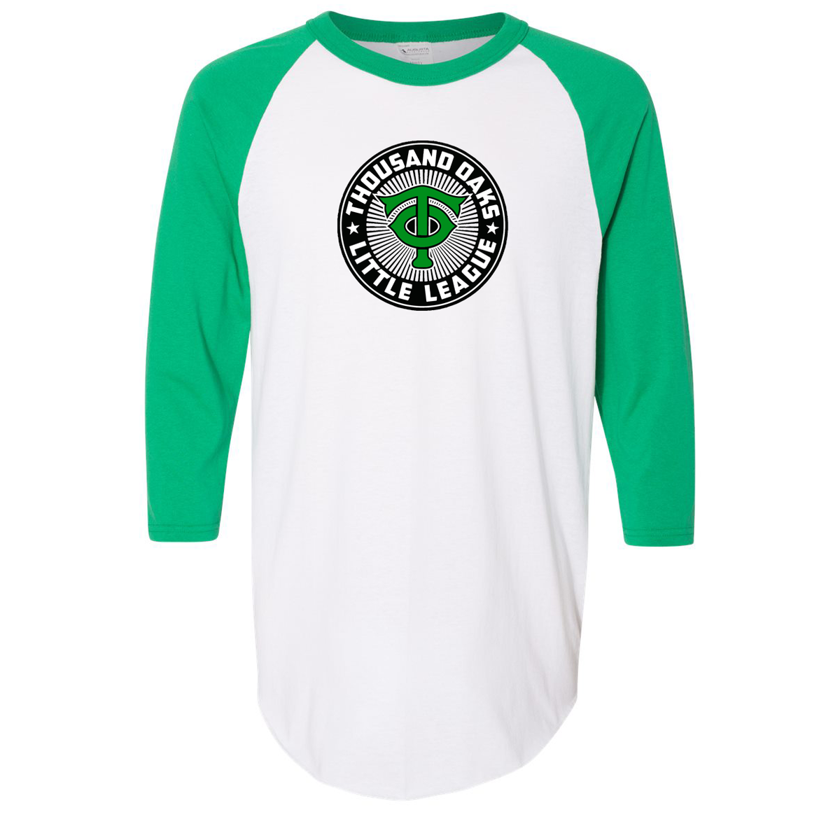 Thousand Oaks Little League Three-Quarter Raglan Sleeve Baseball Jersey