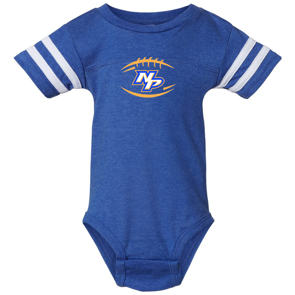North Providence Jets Football Infant Football Fine Jersey Bodysuit