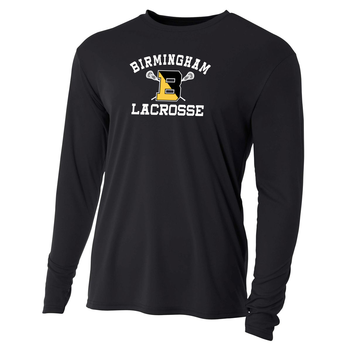 Birmingham Lacrosse A4 Cooling Performance L/S Crew