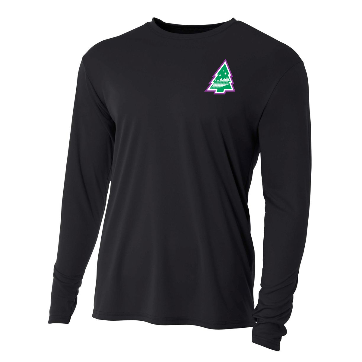 Northern Lights Box Lacrosse Cooling Performance Long Sleeve Crew