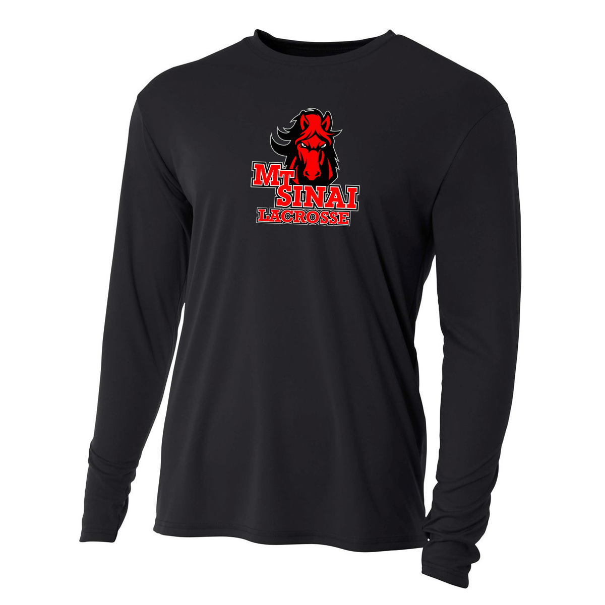 Mount Sinai Lacrosse Cooling Performance Long Sleeve Crew