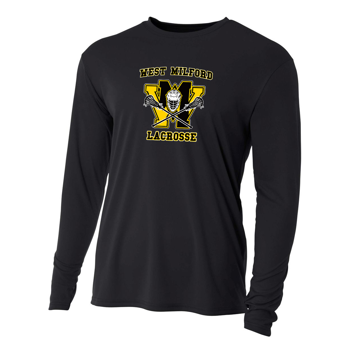 West Milford Lacrosse Cooling Performance Long Sleeve Crew