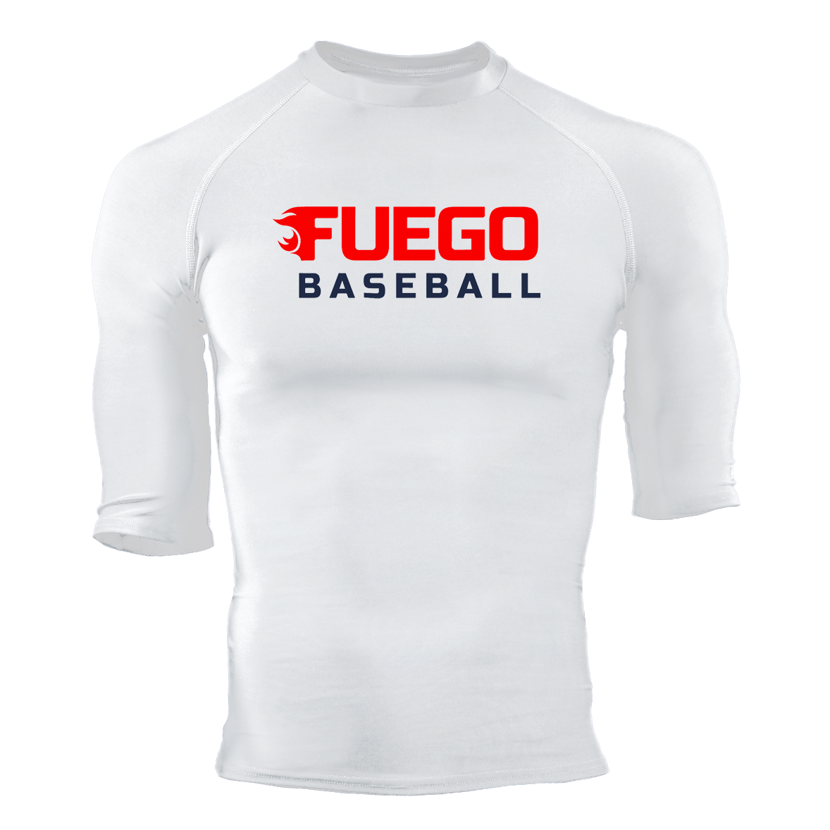 Fuego Baseball Pro-Compression 1/2 Sleeve Crew