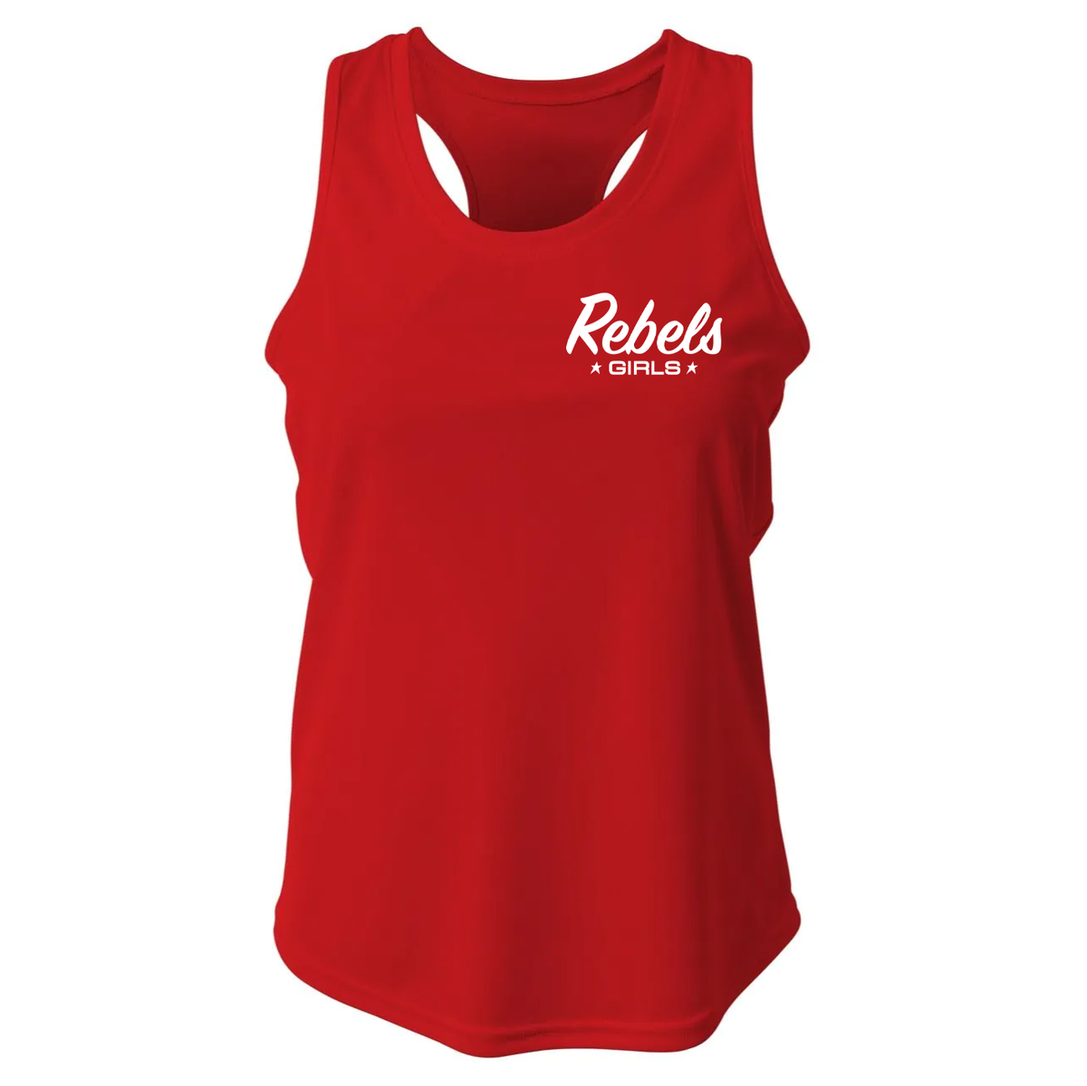 Rebels LC Girls Lacrosse Women's Athletic Racerback Tank