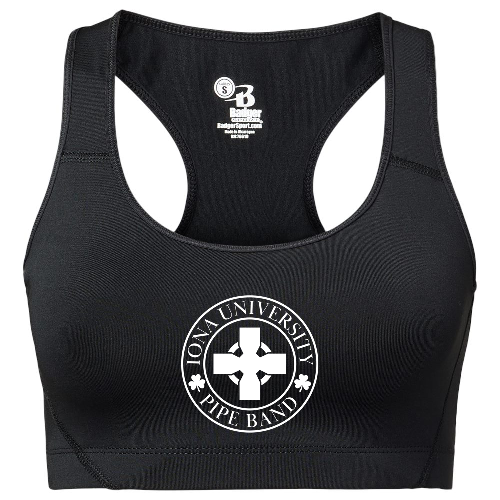 Iona University Pipe Band Women's B-Core Sports Bra