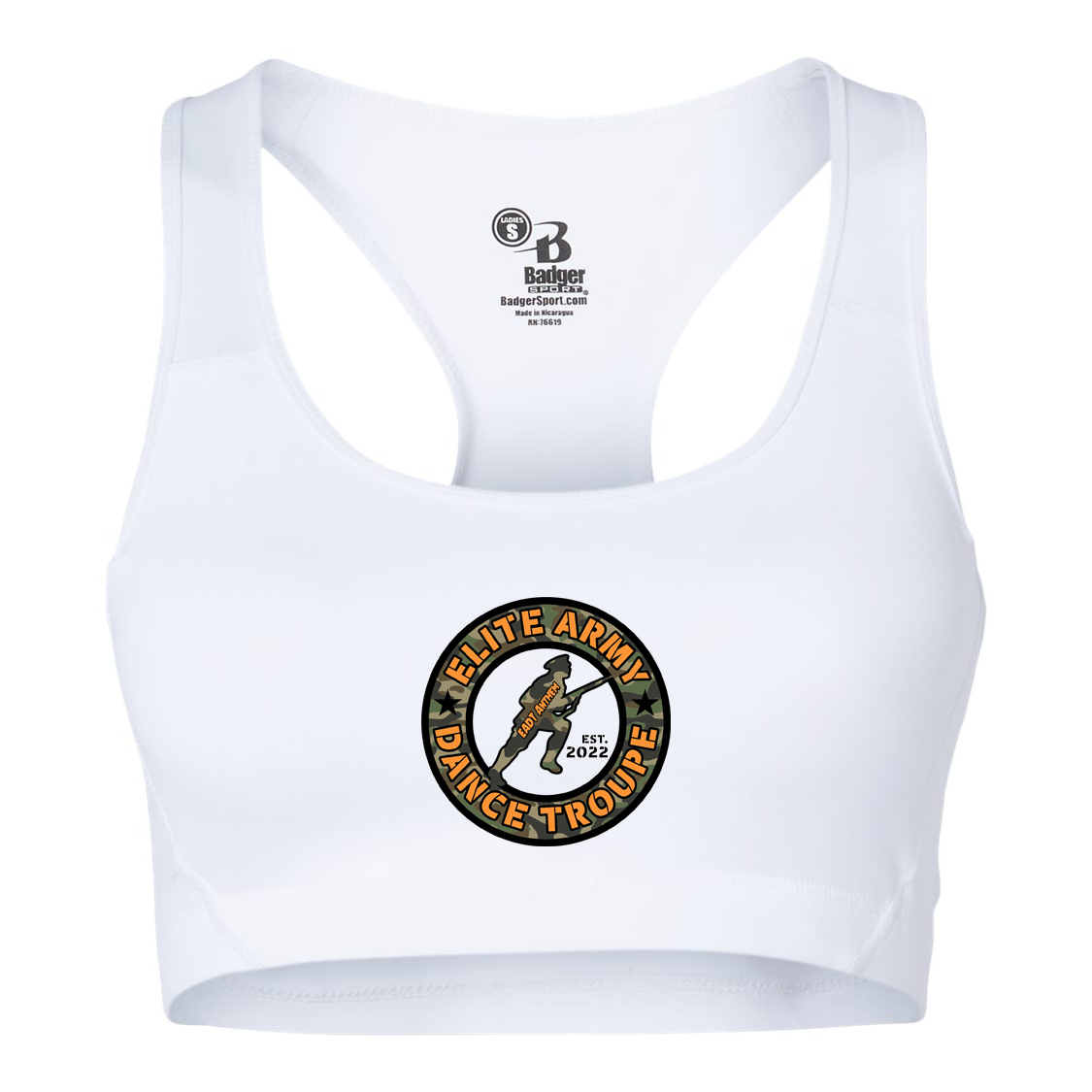 Elite Army Dance Troupe Women's B-Core Sports Bra