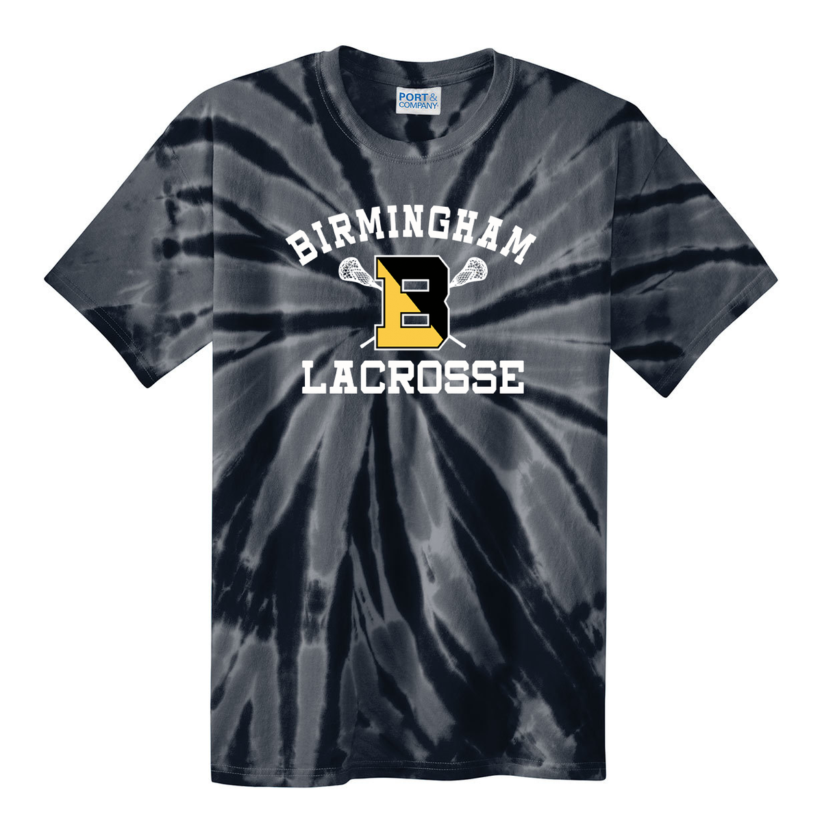 Birmingham Lacrosse Tie Dye T-Shirt