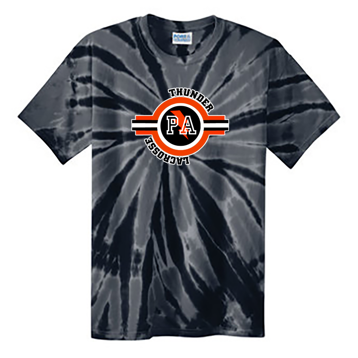 PA Thunder Girls Lacrosse Unisex Tie Dye T-Shirt