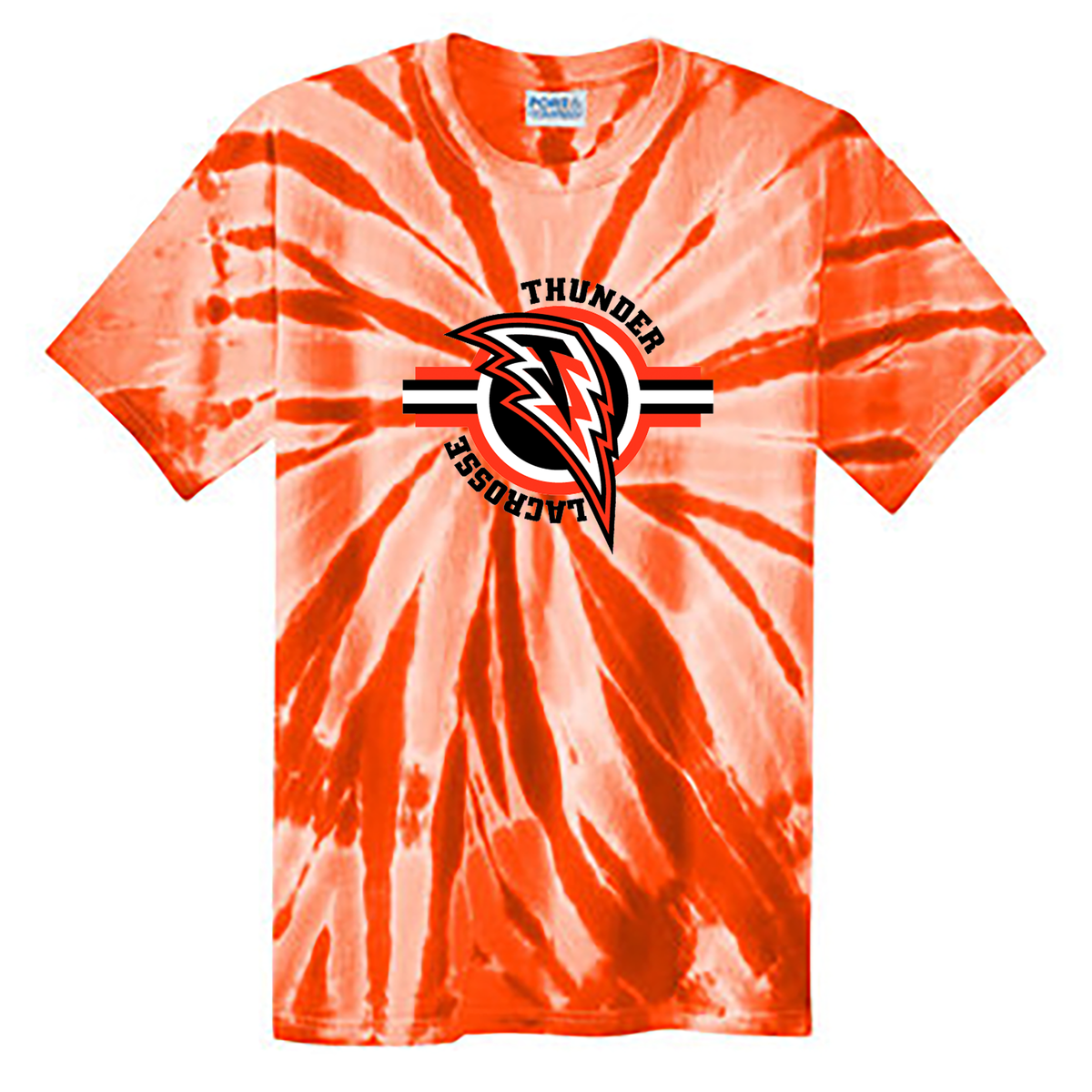 Jersey Thunder Girls Lacrosse Unisex Tie Dye T-Shirt