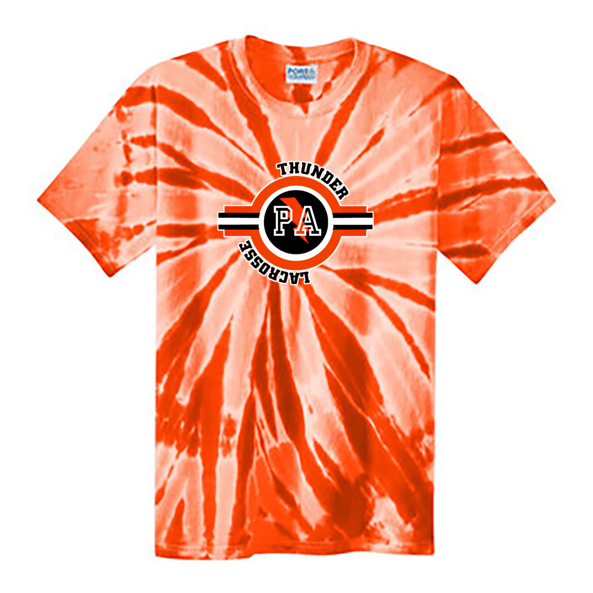 PA Thunder Girls Lacrosse Unisex Tie Dye T-Shirt