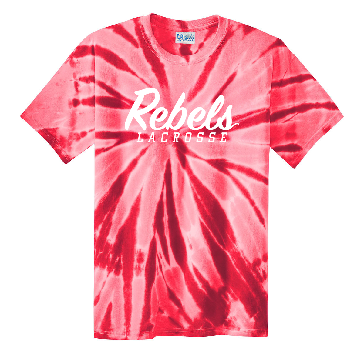 Rebels Lacrosse Tie Dye T-Shirt