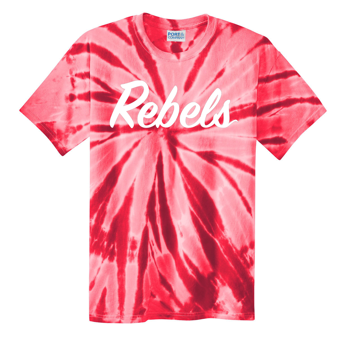 Rebels Lacrosse Tie Dye T-Shirt