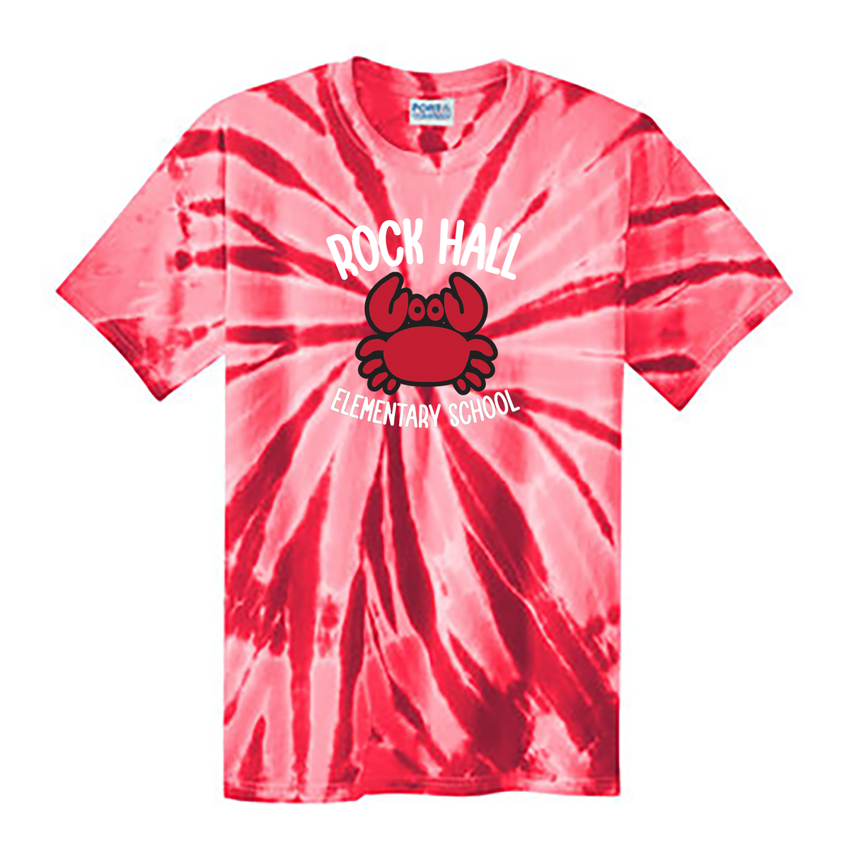 Rock Hall Elementary School Tie Dye T-Shirt