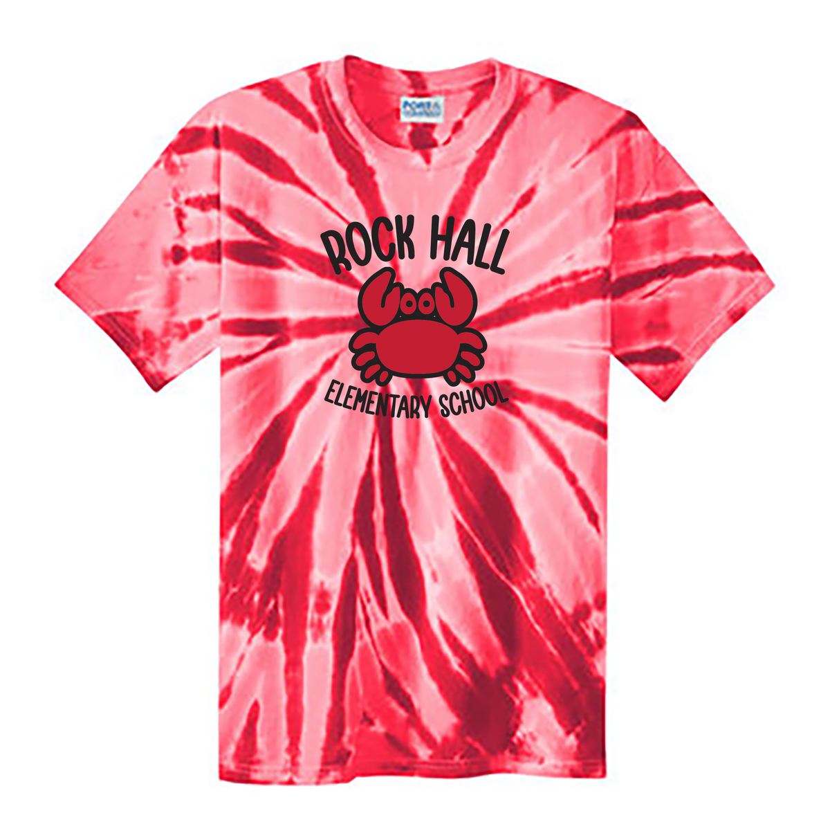 Rock Hall Elementary School Tie Dye T-Shirt