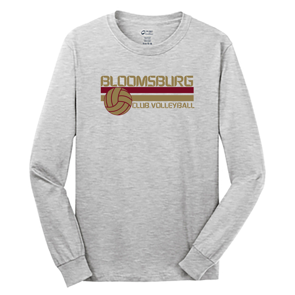 Bloomsburg Club Volleyball Cotton Long Sleeve Shirt