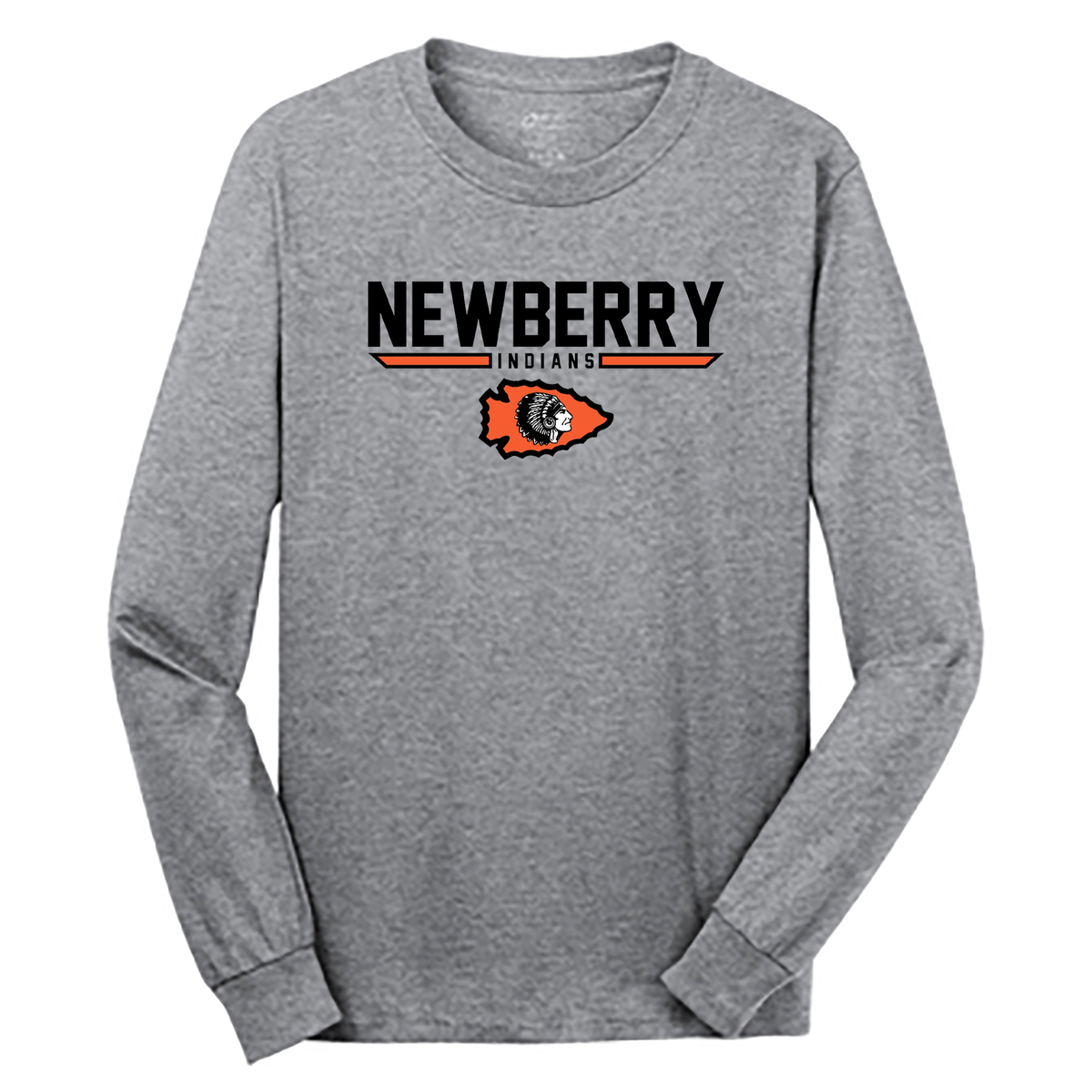 Newberry HS Football Cotton Long Sleeve Shirt