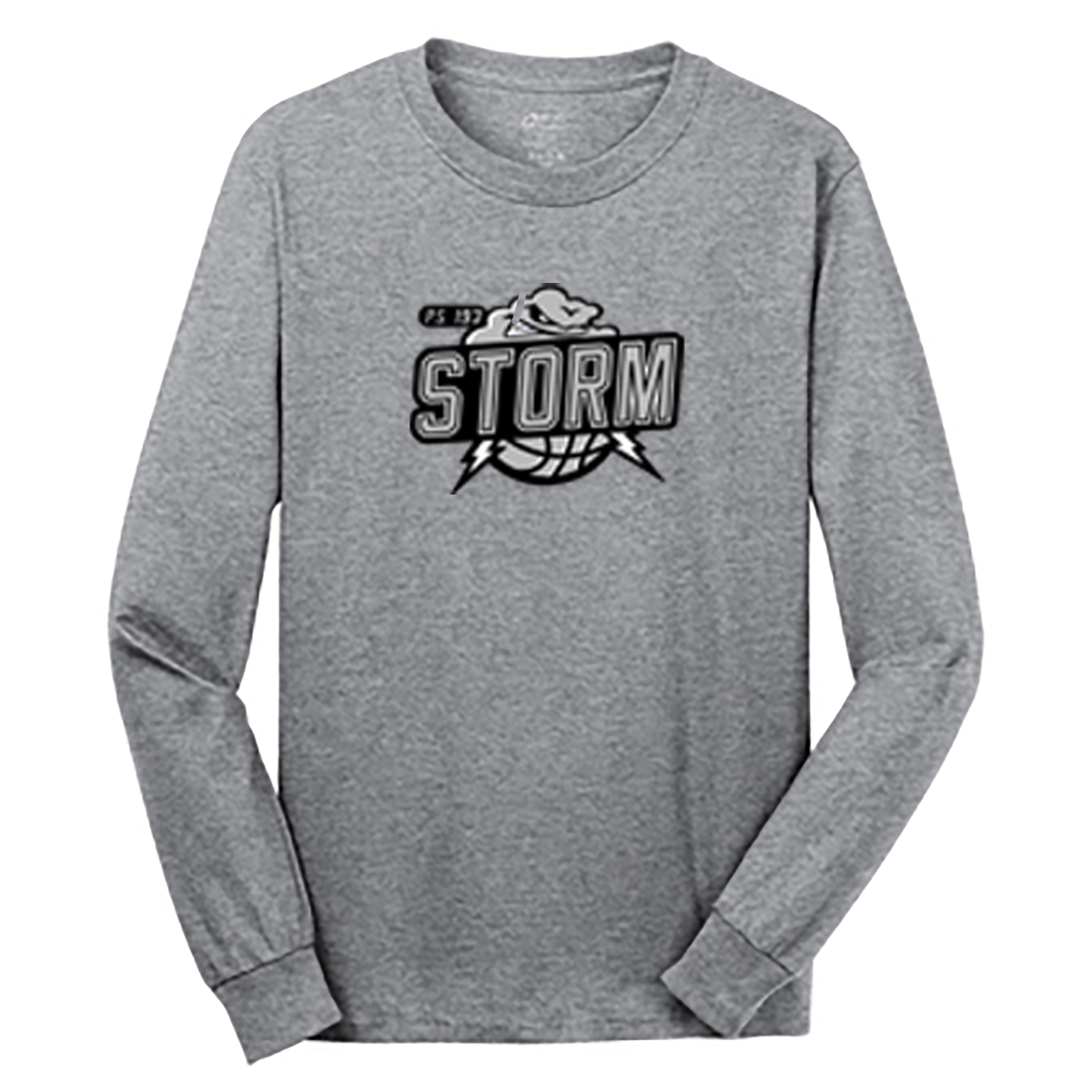 PS 193 Storm Basketball Cotton Long Sleeve Shirt