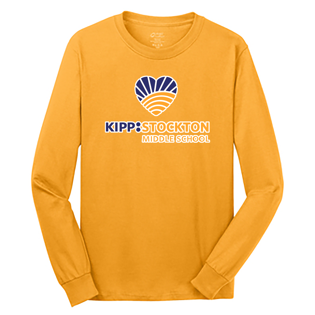 KIPP Stockton Middle School Cotton Long Sleeve Shirt