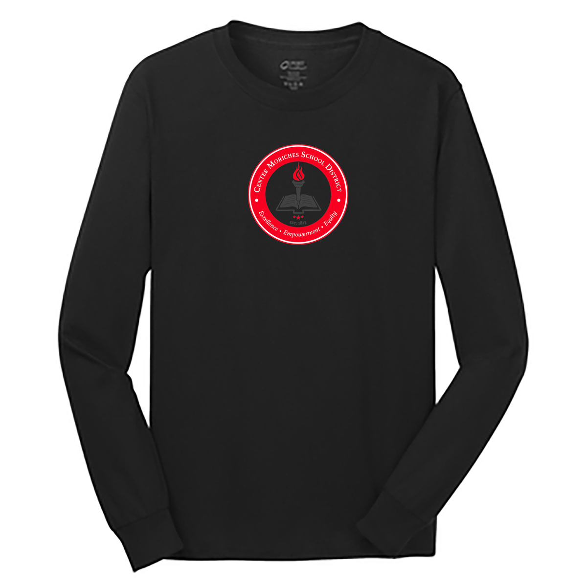 Center Moriches School District Cotton Long Sleeve Shirt