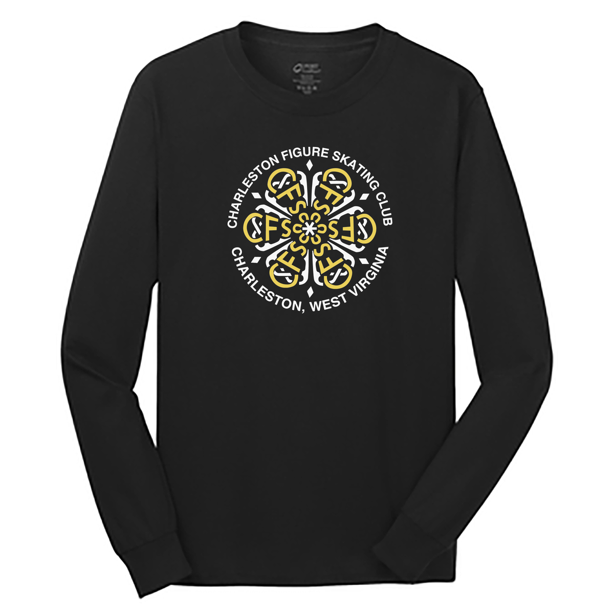 Charleston Figure Skating Club Cotton Long Sleeve Shirt