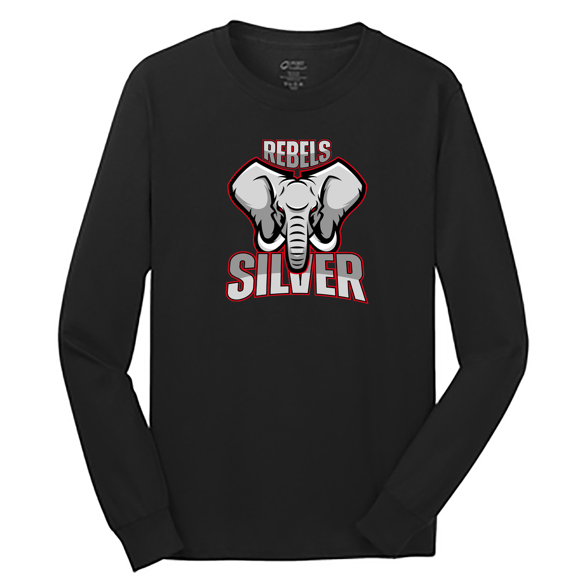 Rebels Silver Cotton Long Sleeve Shirt