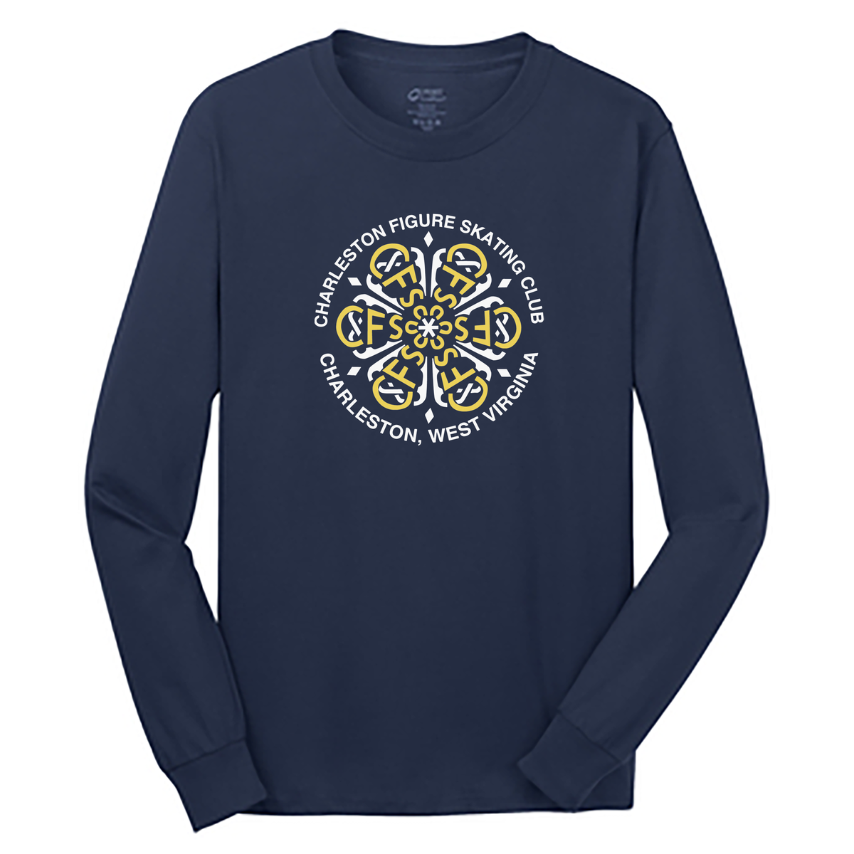 Charleston Figure Skating Club Cotton Long Sleeve Shirt