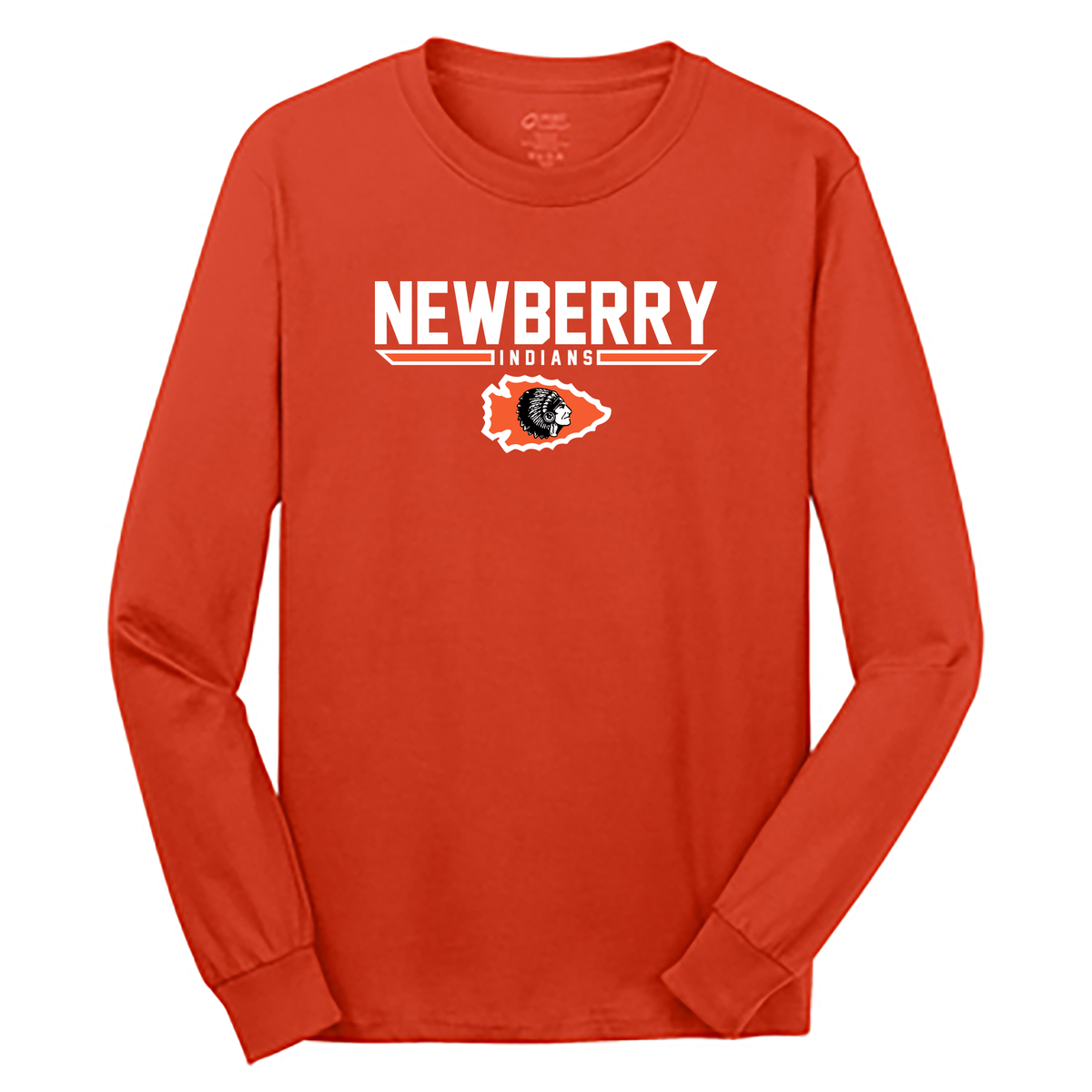 Newberry HS Football Cotton Long Sleeve Shirt