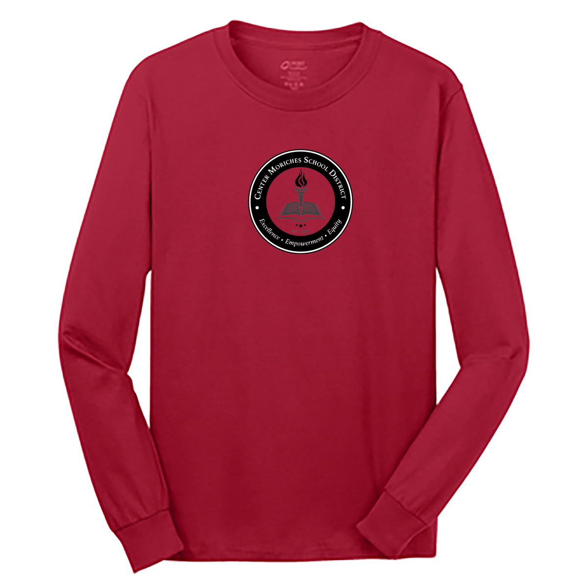 Center Moriches School District Cotton Long Sleeve Shirt